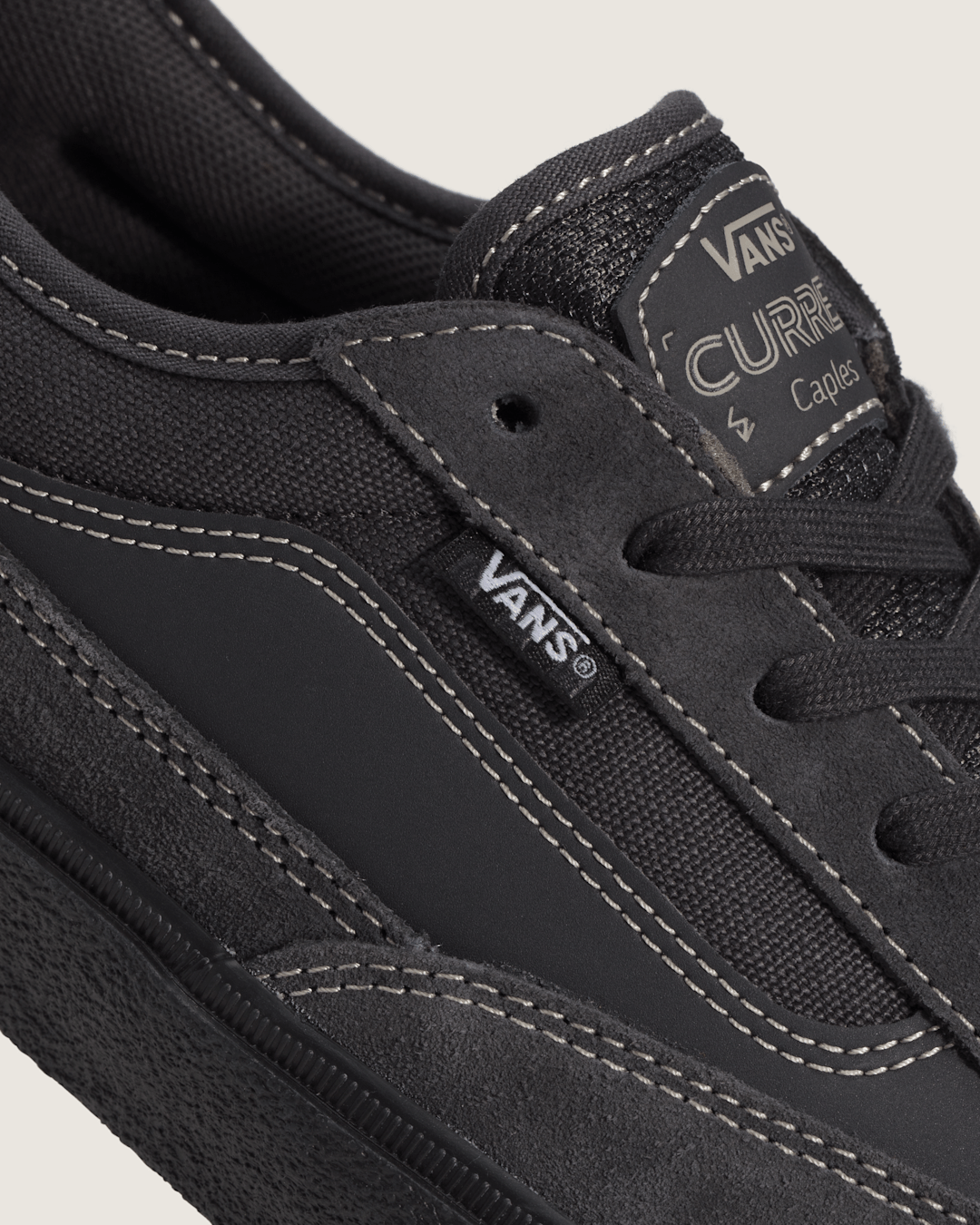 Skate Curren Caples Shoe in Charcoal Grey / Black | Vans online