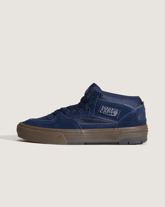 Skate Half Cab Wafflecup Shoe in Gum Navy Blue | Vans sale