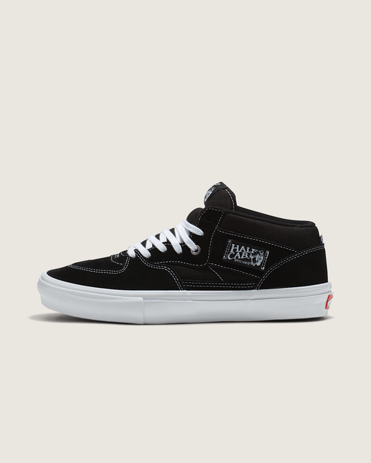 Skate Half Cab Black/White Skate Shoe | Vans discount