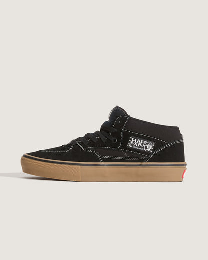 Skate Half Cab Shoe in Gum Black / White | Vans online