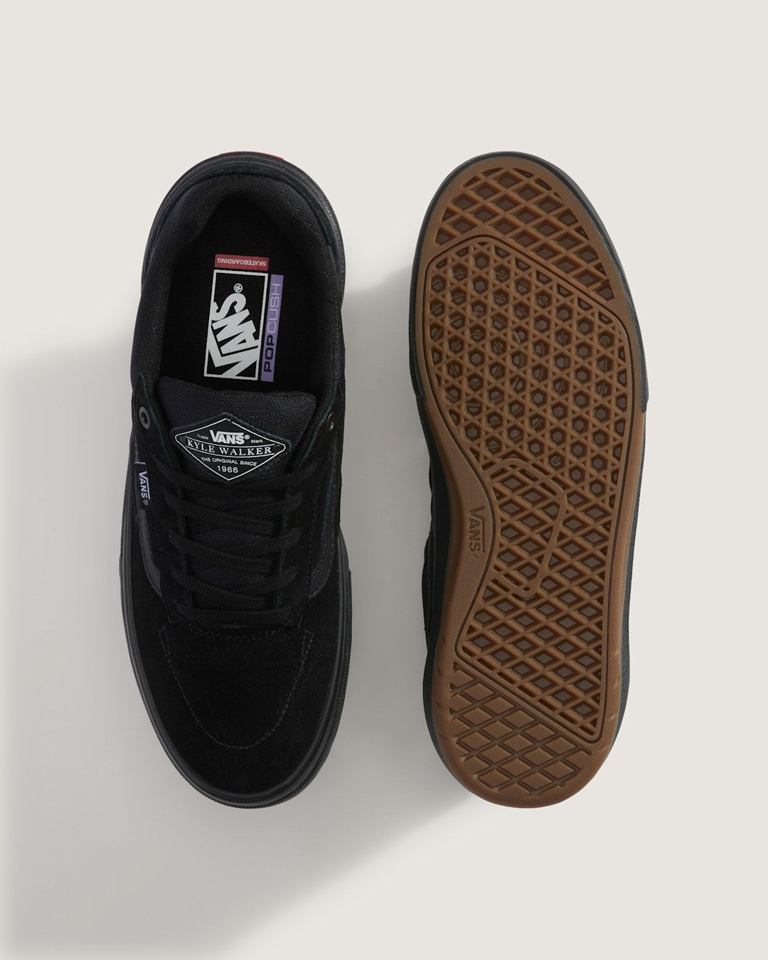 Skate Kyle Walker Wafflecup Shoe in Blackout | Vans outlet