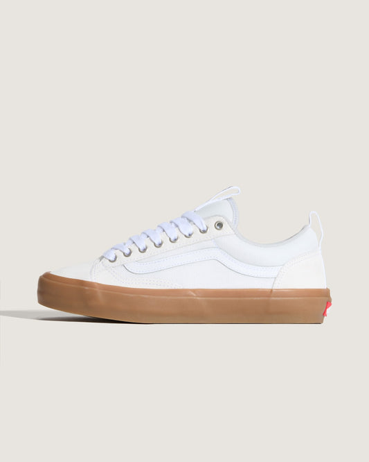 Skate Old Skool 36+ Gum Shoe in White | Vans sale