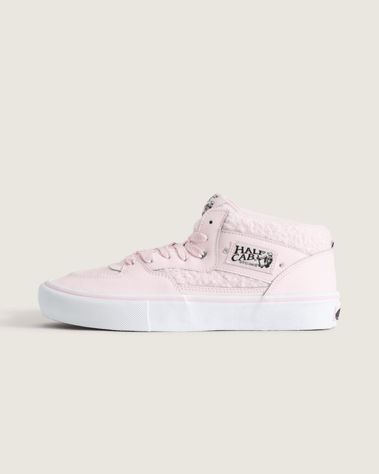 Skate Half Cab Shoe in Pink / White | Vans on sale