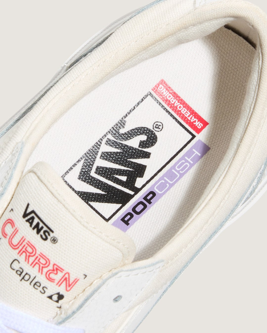 Skate Curren Caples Shoe in Blanc De Blanc White | Vans online