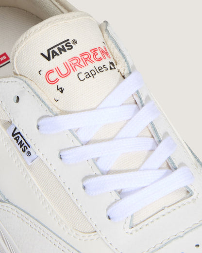 Skate Curren Caples Shoe in Blanc De Blanc White | Vans online