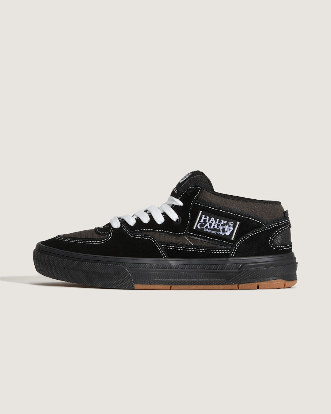 Skate Half Cab Wafflecup Shoe in Black | Vans near me