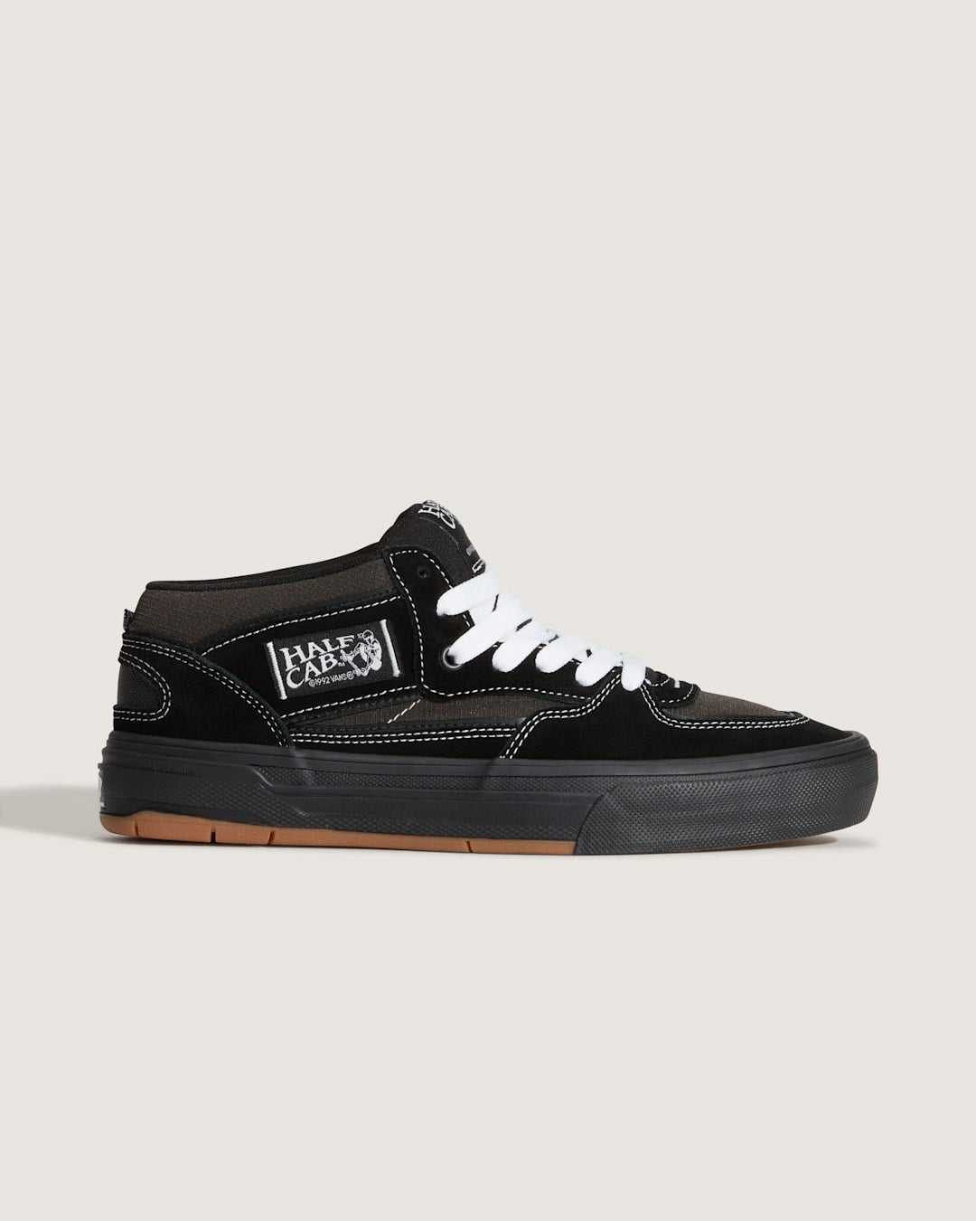 Skate Half Cab Wafflecup Shoe in Black | Vans near me