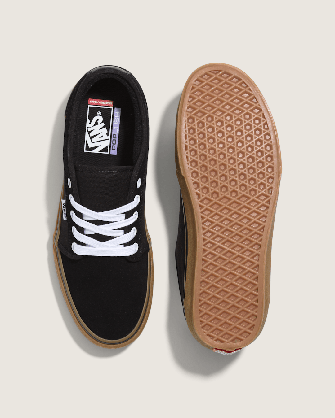 Skate Chukka Low Black/Black/Gum Skate Shoe | Vans discount