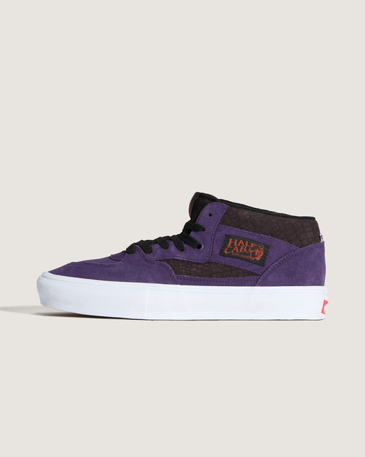 Skate Half Cab Shoe in Croc Grape Purple | Vans near me