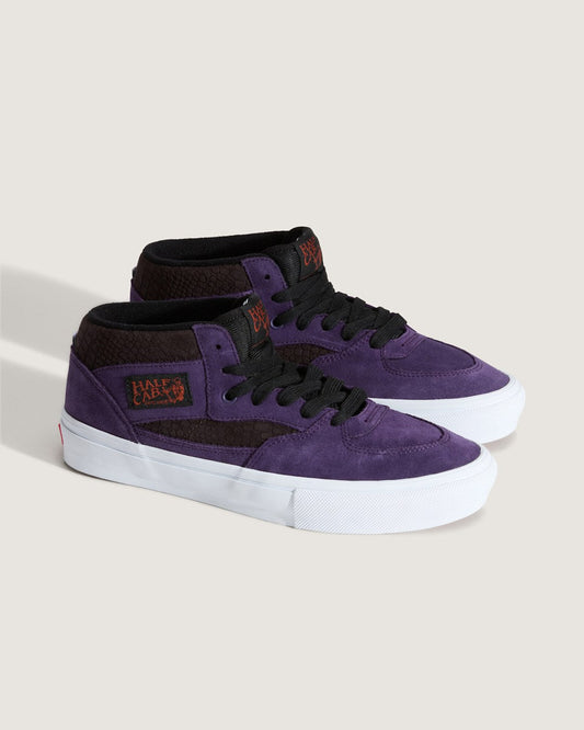 Skate Half Cab Shoe in Croc Grape Purple | Vans near me