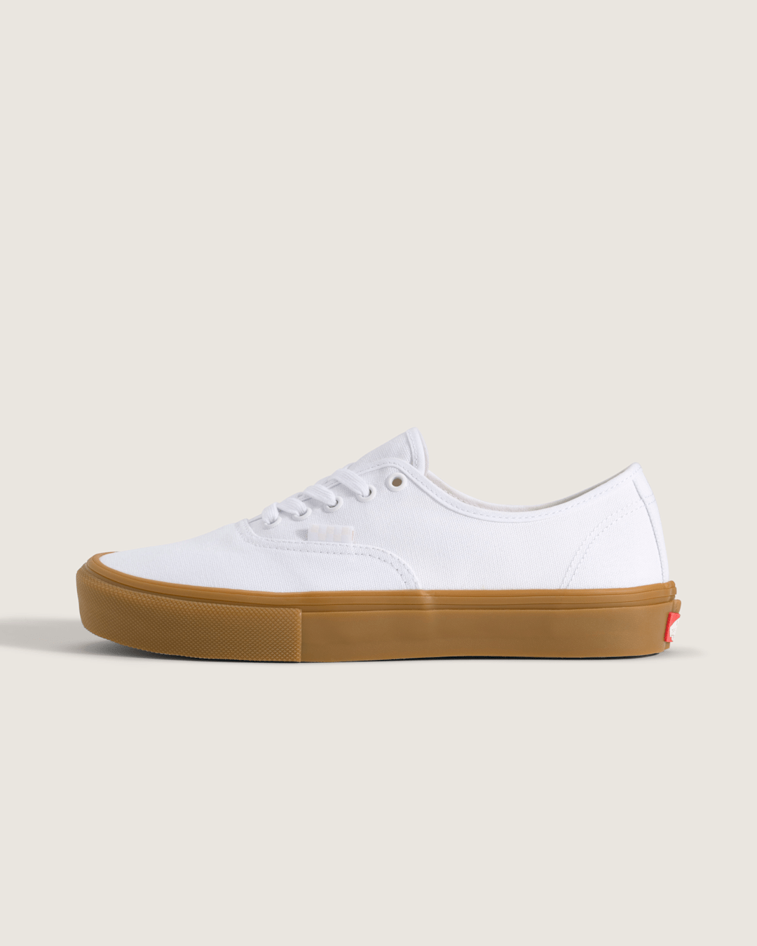 Skate Authentic Gum Shoe in White | Vans near me