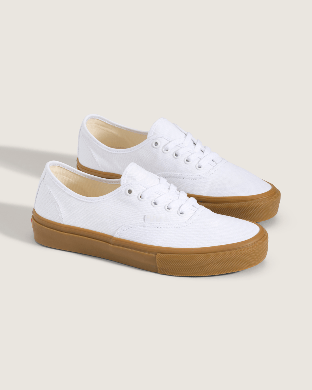 Skate Authentic Gum Shoe in White | Vans near me