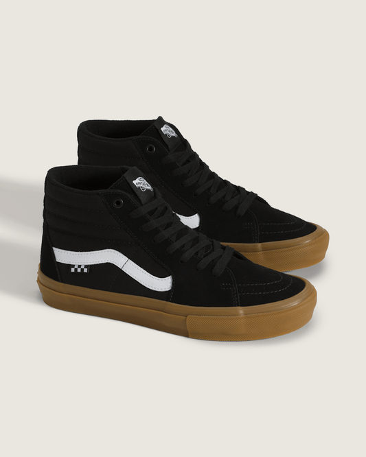 Skate Sk8-Hi Black/Gum Skate Shoe | Vans discount