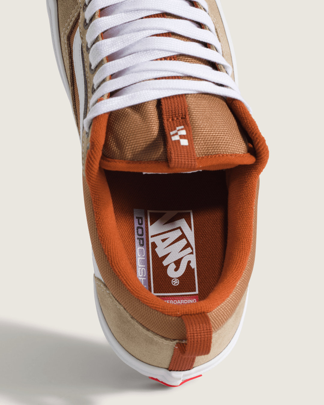 Skate Old Skool 36+ Shoe in Khaki Brown / Burnt Orange | Vans near me
