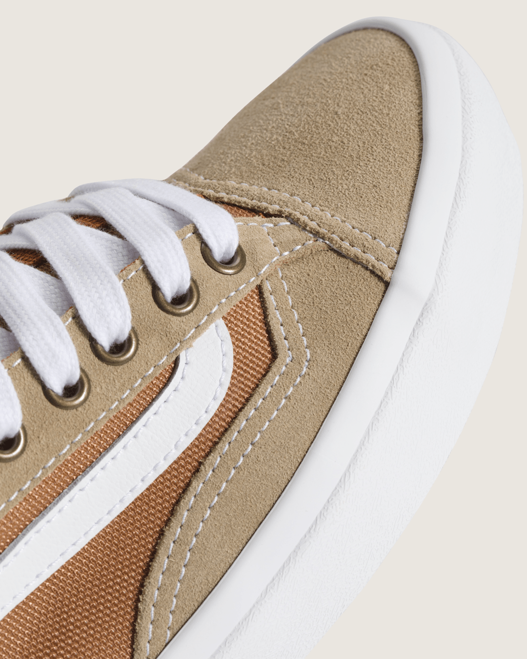 Skate Old Skool 36+ Shoe in Khaki Brown / Burnt Orange | Vans near me
