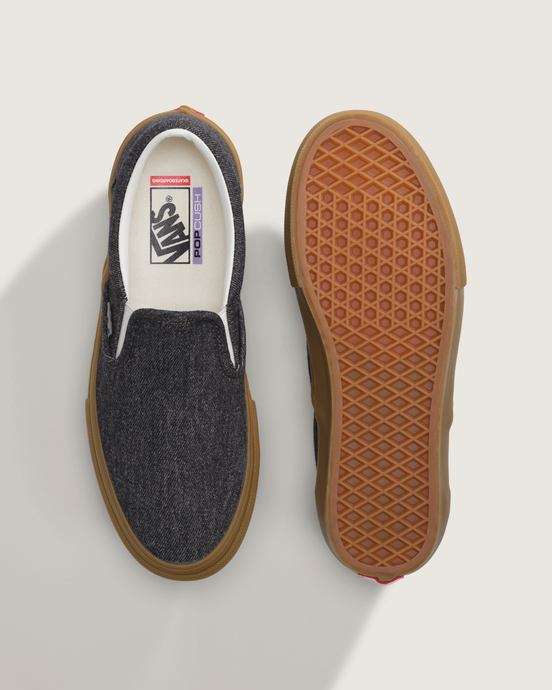 Skate Slip-On Shoe in Denim Black | Vans outlet