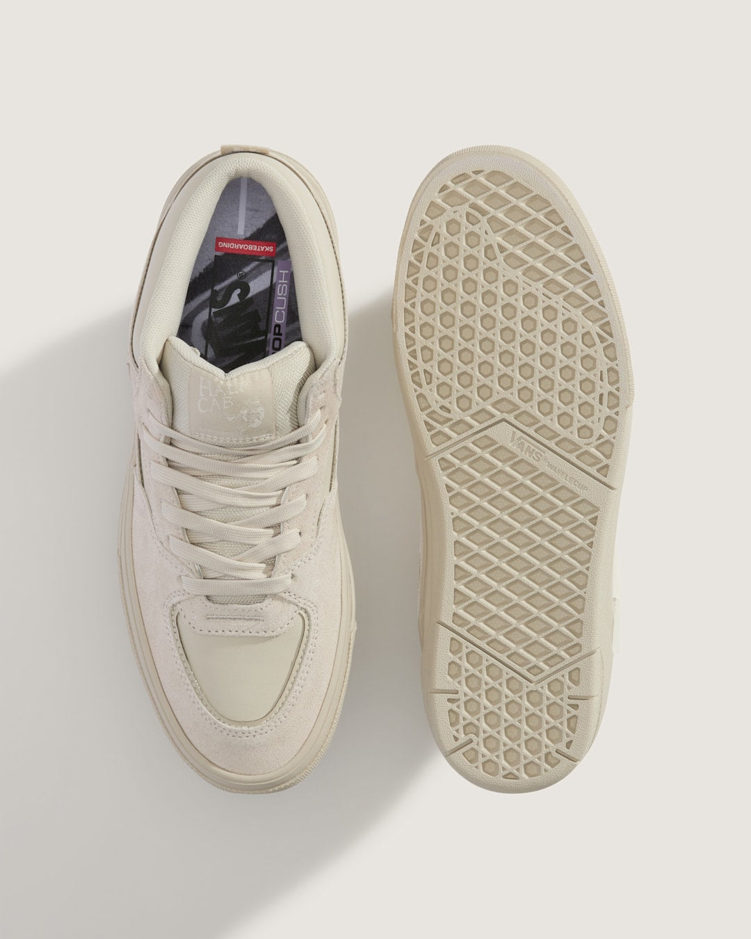 Skate Half Cab Wafflecup by Atiba Jefferson in Atiba Oatmeal Beige | Vans on sale