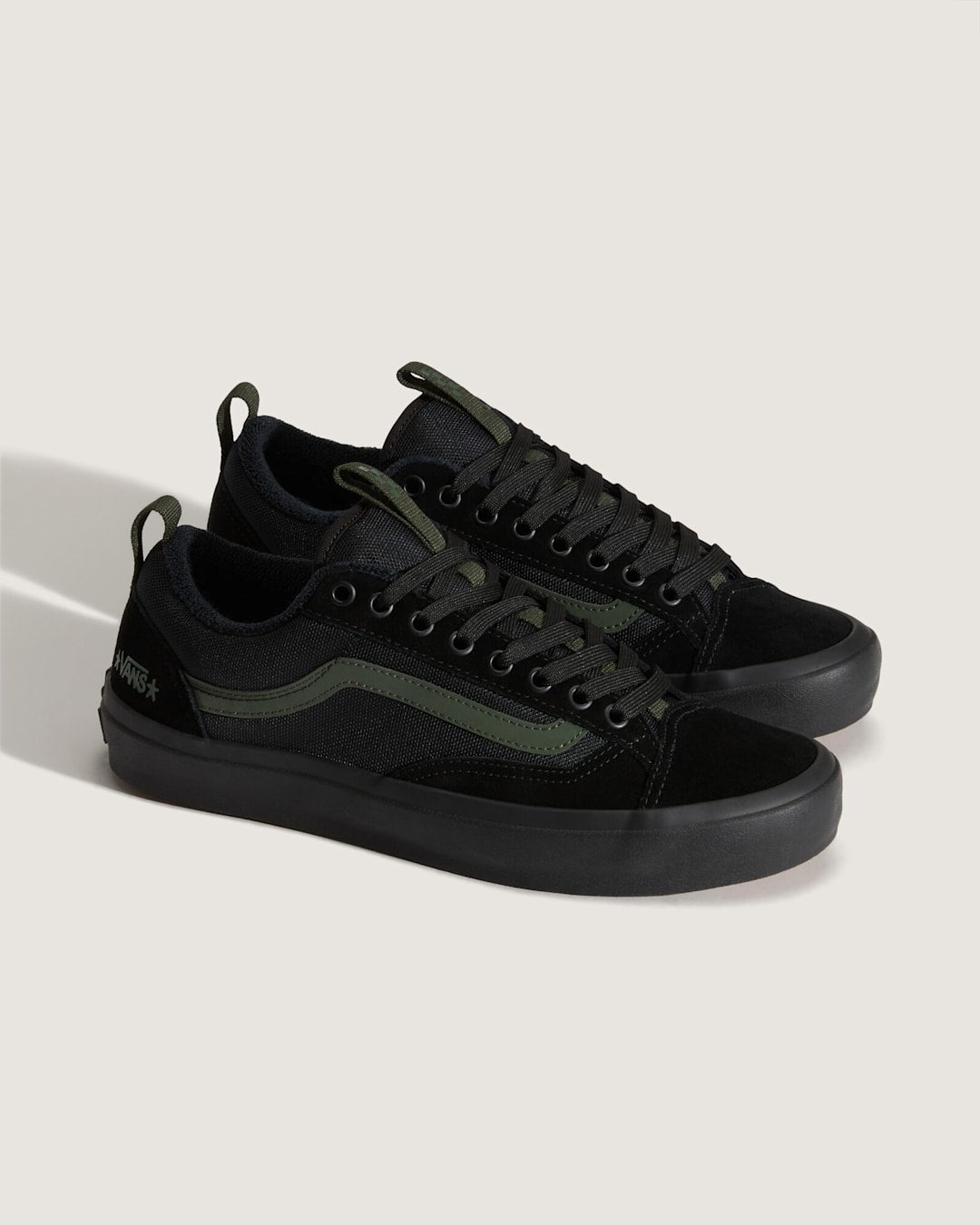 Skate Old Skool 36+ Shoe by Atiba Jefferson in Atiba Black / Dark Green | Vans discount