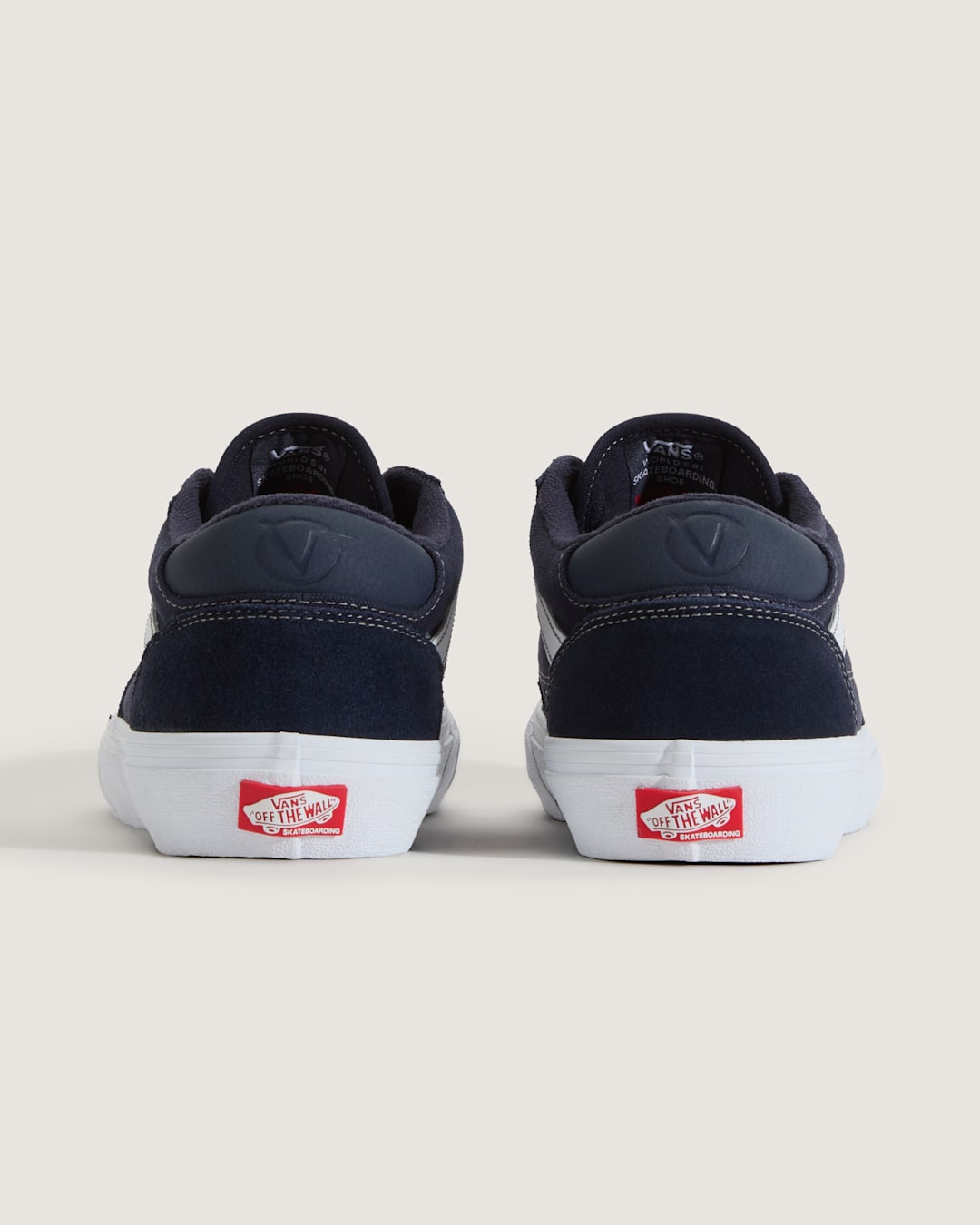 Skate Rowan Shoe in Navy Blue / White | Vans discount