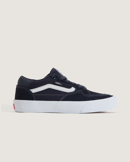 Skate Rowan Shoe in Navy Blue / White | Vans discount