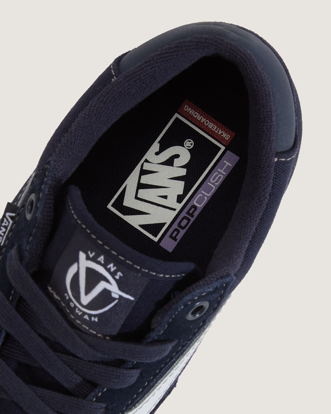 Skate Rowan Shoe in Navy Blue / White | Vans discount
