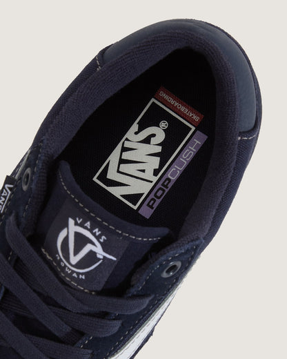 Skate Rowan Shoe in Navy Blue / White | Vans discount