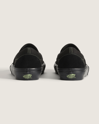 Skate Slip-On Shoe in Black / Olive Green | Vans discount