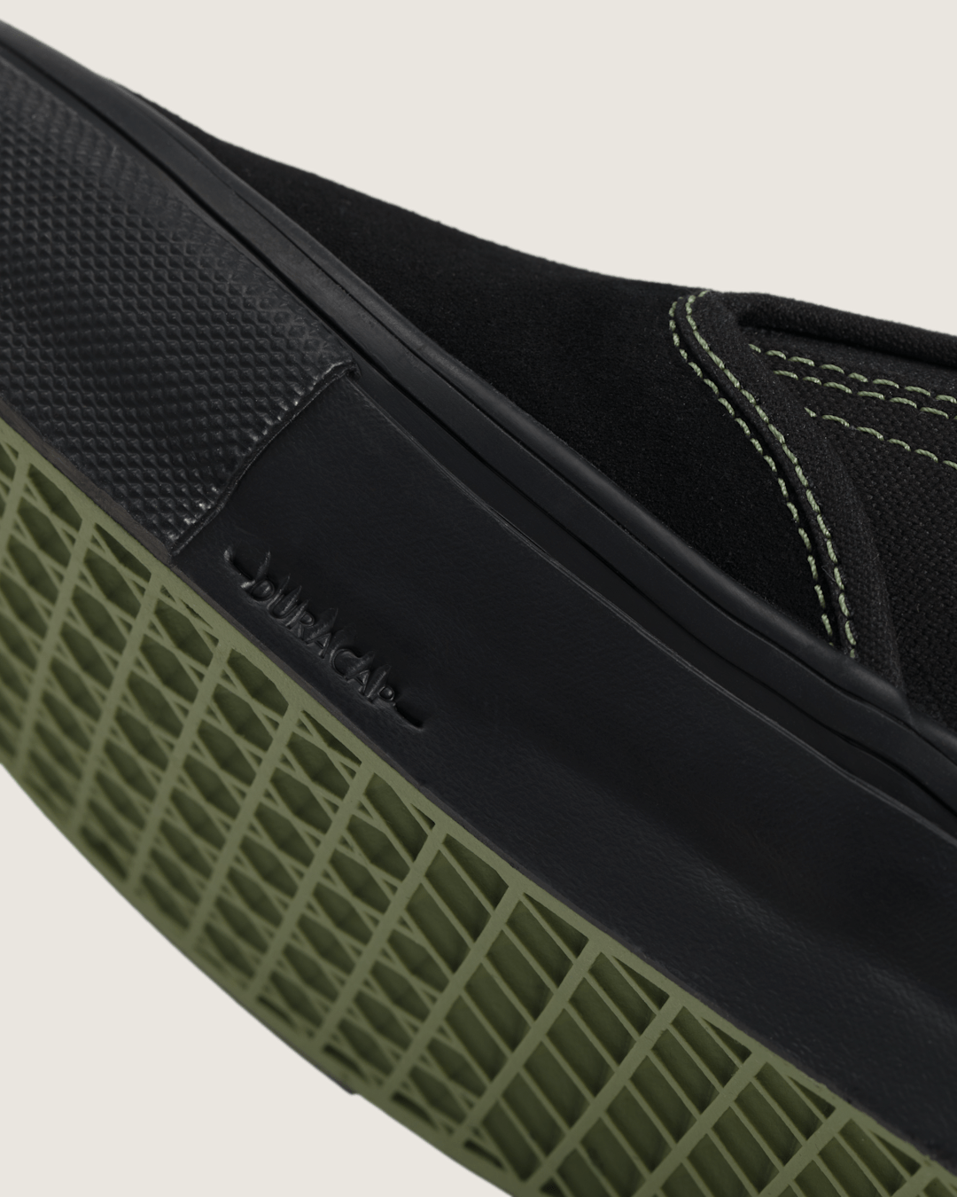 Skate Slip-On Shoe in Black / Olive Green | Vans discount