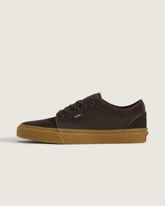 Skate Chukka Low Gum Shoe in Dark Brown | Vans online