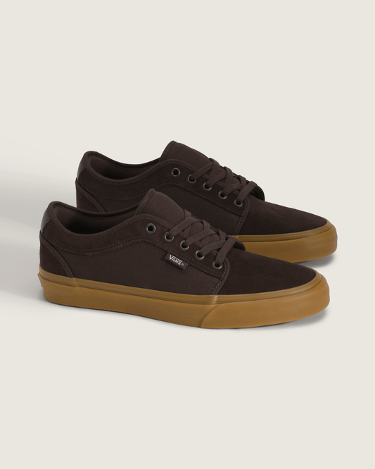 Skate Chukka Low Gum Shoe in Dark Brown | Vans online