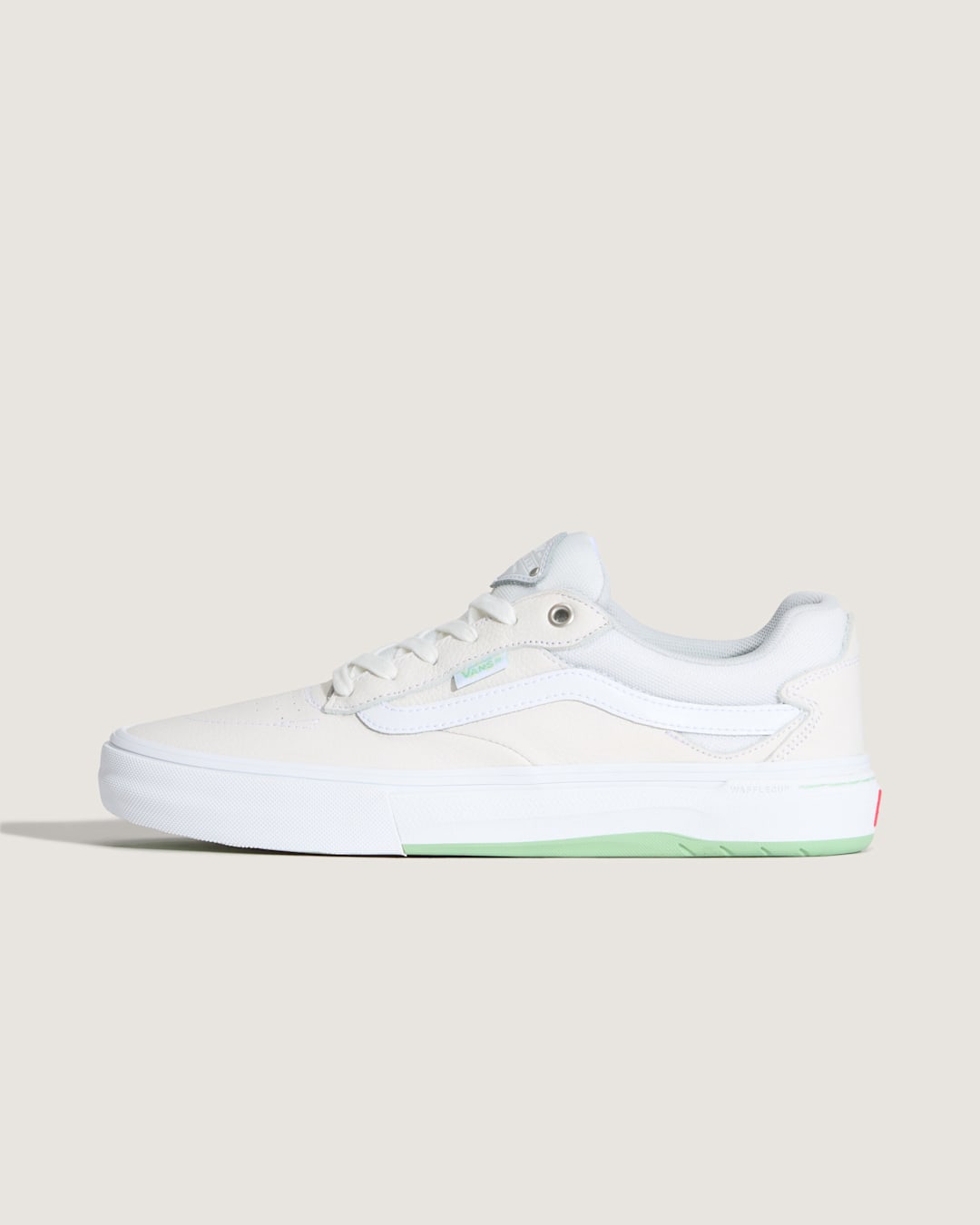 Skate Kyle Walker Wafflecup Shoe in White / Mint Green | Vans online