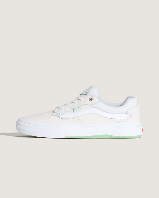 Skate Kyle Walker Wafflecup Shoe in White / Mint Green | Vans online