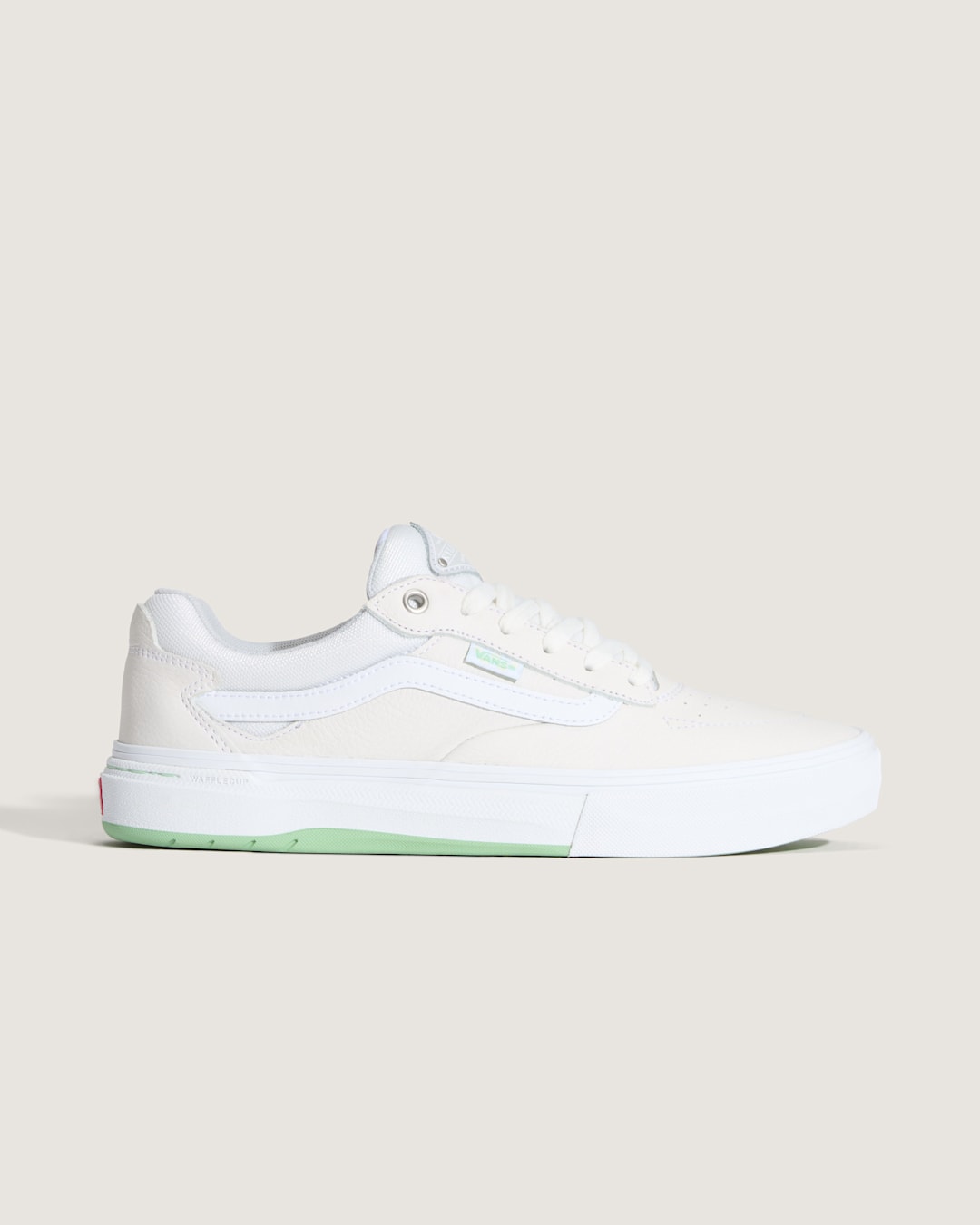 Skate Kyle Walker Wafflecup Shoe in White / Mint Green | Vans online