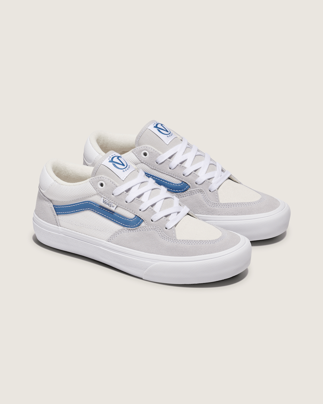 Skate Rowan Shoe in Grey / Blue | Vans sale