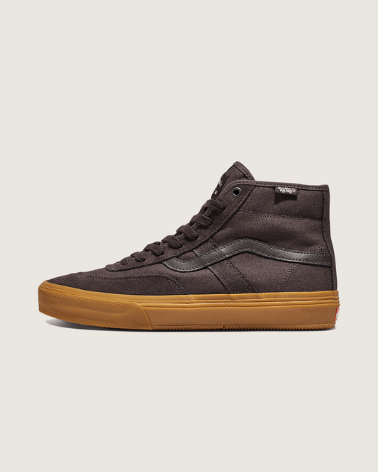 Skate Gilbert Crockett High Shoe in Brown / Gum | Vans on sale