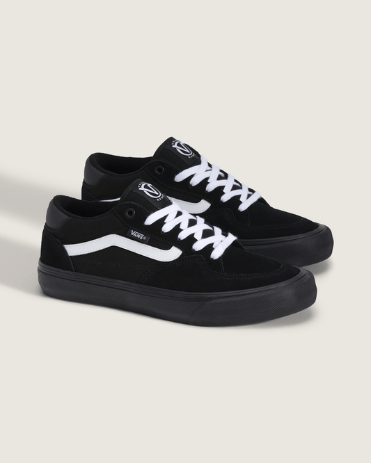 Skate Rowan Shoe in Black | Vans outlet