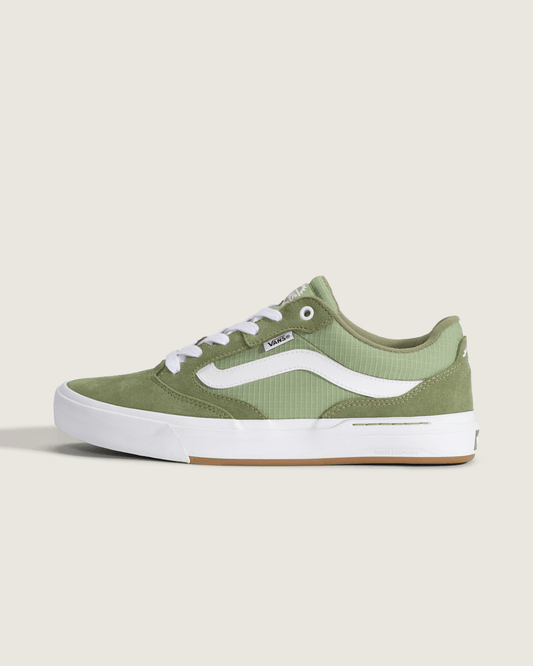 BMX Proof Wafflecup Shoe in Olive Green / White | Vans discount