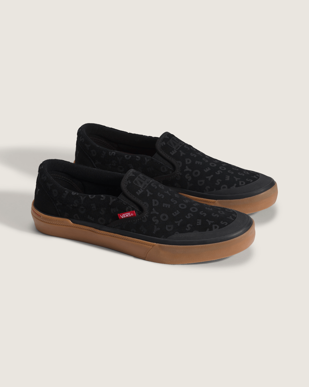 Vans X Odyssey BMX Classic Slip-On WaffleCup Shoe in Odyssey Black / Red | Vans online