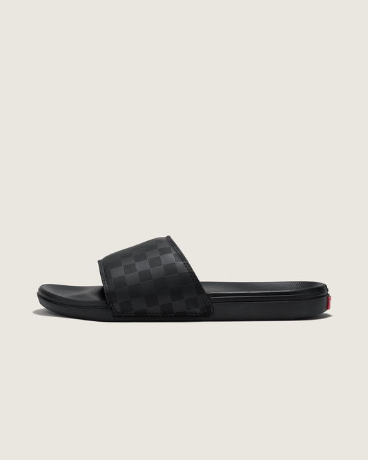 La Costa Slide-On Checkerboard Black/Black Sandals | Vans on sale