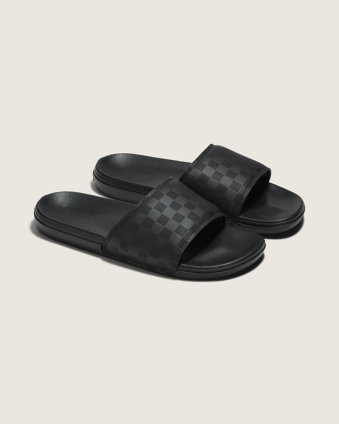 La Costa Slide-On Checkerboard Black/Black Sandals | Vans on sale