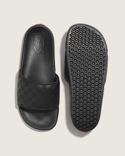 La Costa Slide-On Checkerboard Black/Black Sandals | Vans on sale