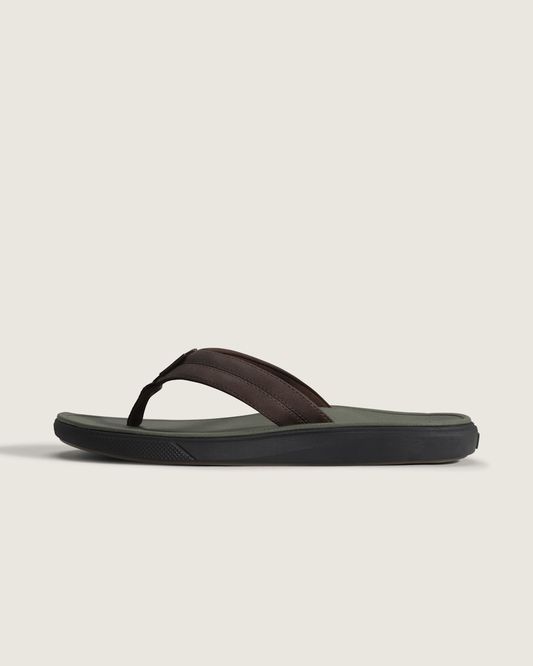 Seabrook Sandal in Demitasse Brown / Grape Leaf Green | Vans sale