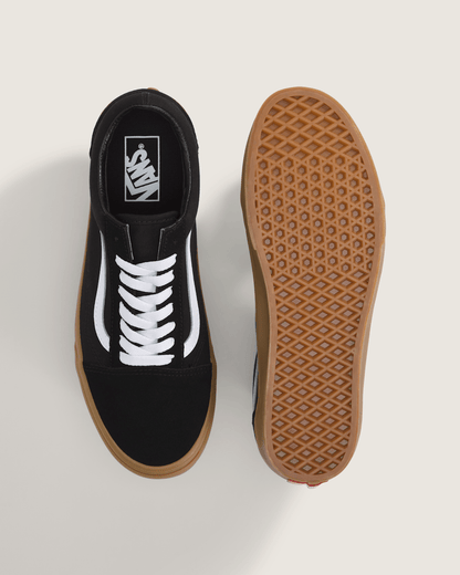 Old Skool Shoe in Gum Black | Vans near me