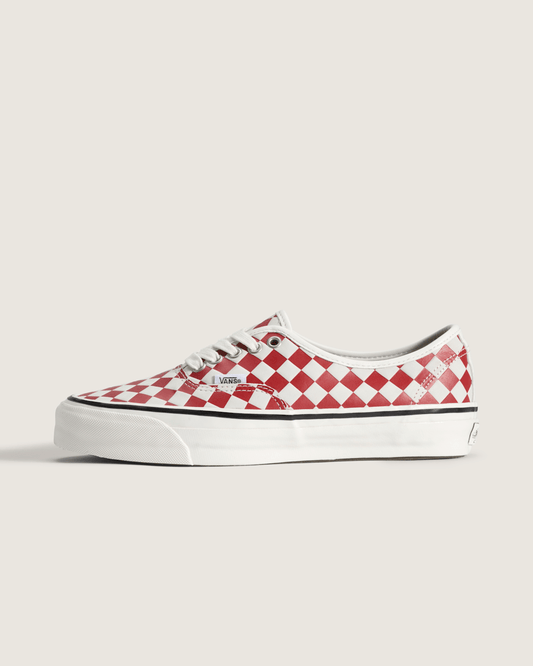 Premium Authentic Checkerboard Shoe in Checkerboard Red / Marshmallow White | Vans outlet