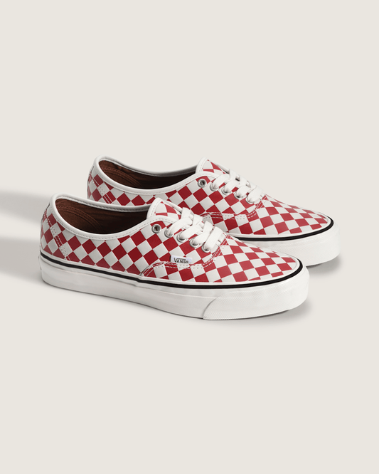Premium Authentic Checkerboard Shoe in Checkerboard Red / Marshmallow White | Vans outlet