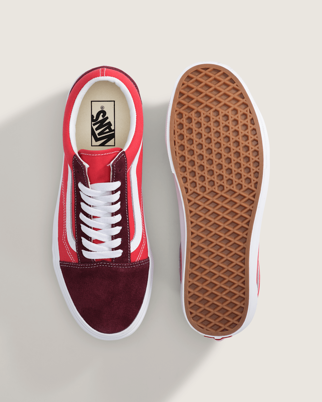 Old Skool Shoe in Crimson Haze Red | Vans discount