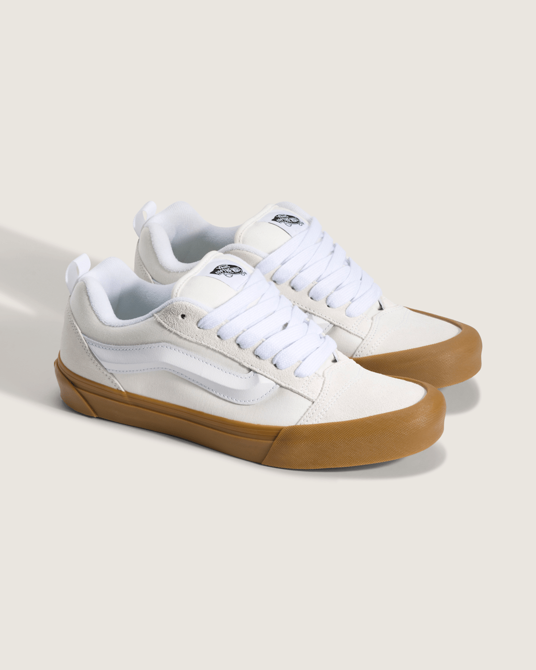 Knu Skool Shoe in Blanc De Blanc White | Vans near me