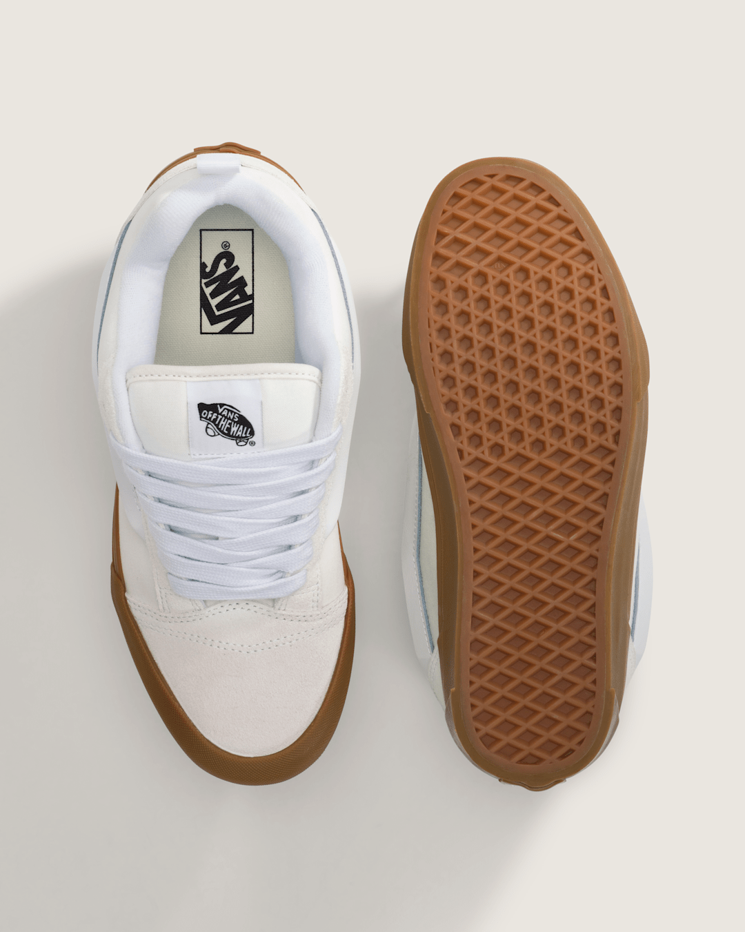 Knu Skool Shoe in Blanc De Blanc White | Vans near me