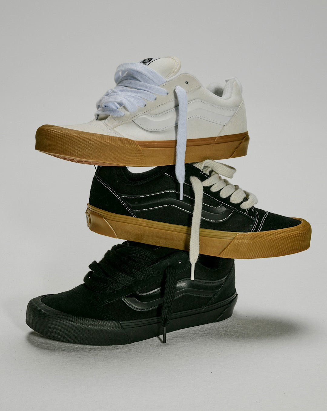 Knu Skool Shoe in Blanc De Blanc White | Vans near me