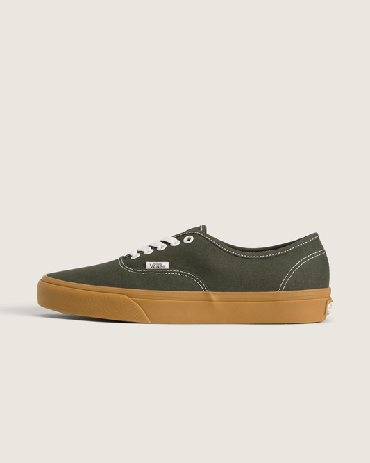 Authentic Shoe in Gum Obsidian Fern Green | Vans discount